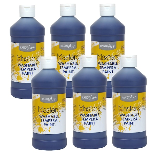Little Masters Washable Paint, 16 oz., Violet, 6PK